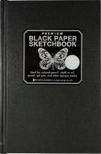 Load image into Gallery viewer, Premium Black Paper Sketchbook
