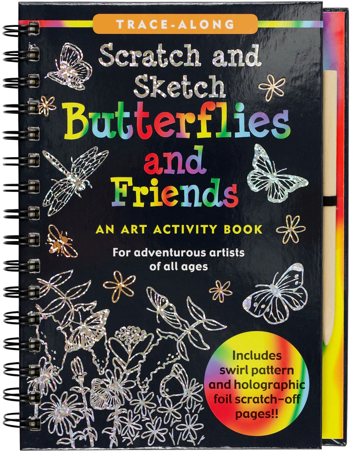 Scratch & Sketch Butterflies and Friends