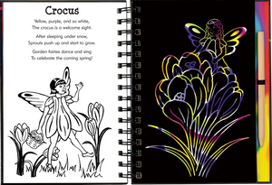 Scratch & Sketch Garden Fairies