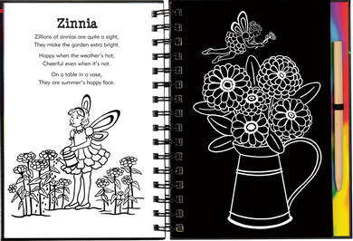 Scratch & Sketch Garden Fairies