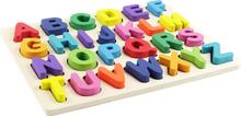 Load image into Gallery viewer, Wooden Letters Kids&#39; Puzzle (26 pieces)