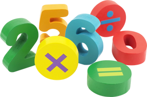 Wooden Numbers Kids' Puzzle (15 pieces)