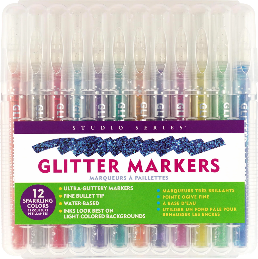 Studio Series Glitter Marker Set