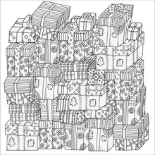 Load image into Gallery viewer, Home for Christmas (Artist's Coloring Book)