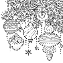 Load image into Gallery viewer, Home for Christmas (Artist's Coloring Book)