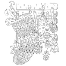 Load image into Gallery viewer, Home for Christmas (Artist's Coloring Book)