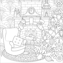 Load image into Gallery viewer, Home for Christmas (Artist's Coloring Book)