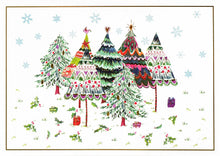 Load image into Gallery viewer, Merry Evergreens Deluxe Boxed Holiday Greeting Cards