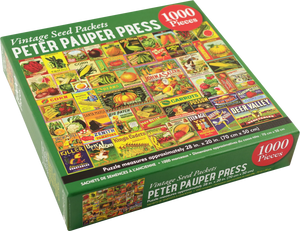 Vintage Seed Packets Jigsaw Puzzle (1000 pieces)