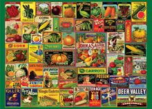 Load image into Gallery viewer, Vintage Seed Packets Jigsaw Puzzle (1000 pieces)