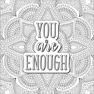 Self Care (Artist's Coloring Book)