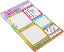 Load image into Gallery viewer, Kids' Daily Planner Note Pad