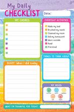Load image into Gallery viewer, Kids' Daily Planner Note Pad