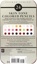 Load image into Gallery viewer, Studio Series Skin Tone Colored Pencil Set