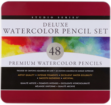Load image into Gallery viewer, Studio Series Deluxe Watercolor Pencil Set