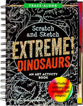 Load image into Gallery viewer, Scratch &amp; Sketch Extreme! Dinosaurs
