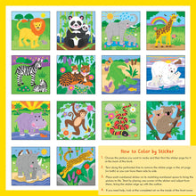 Load image into Gallery viewer, My First Color-by-Sticker Book: Wild Animals