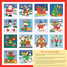 Load image into Gallery viewer, My First Color-by-Sticker Book: Christmas