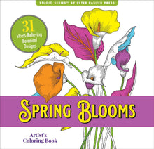 Load image into Gallery viewer, Spring Blooms (Artist&#39;s Coloring Book)