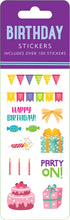 Load image into Gallery viewer, Birthday Sticker Set