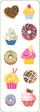 Load image into Gallery viewer, Cupcakes &amp; Donuts Sticker Set