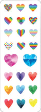 Load image into Gallery viewer, Hearts Sticker Set