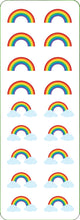 Load image into Gallery viewer, Rainbows Sticker Set