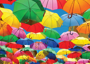 All the Umbrellas Jigsaw Puzzle (1000 pieces)