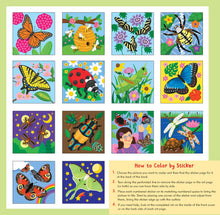 Load image into Gallery viewer, My First Color-by-Sticker Book: Butterflies and Bugs
