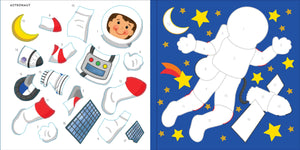 My First Color-by-Sticker Book: Outer Space