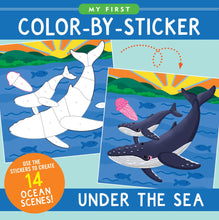 Load image into Gallery viewer, My First Color-by-Sticker Book: Under the Sea