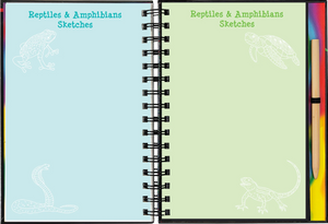 Scratch & Sketch Reptiles & Amphibians