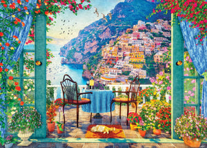 Positano Balcony Jigsaw Puzzle (1000 pieces)