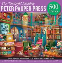 Load image into Gallery viewer, The Wonderful Bookshop Jigsaw Puzzle (500 pieces)