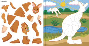 My First Color-by-Sticker Book: Furry Friends