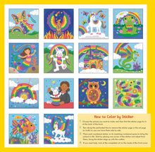 Load image into Gallery viewer, My First Color-by-Sticker Book: Rainbow Magic
