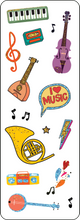 Load image into Gallery viewer, Music Sticker Set