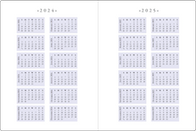 Load image into Gallery viewer, 2025 Hydrangeas Family Weekly Planner