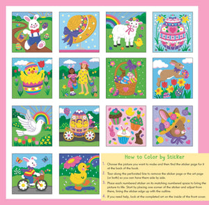 My First Color-by-Sticker Book: Easter