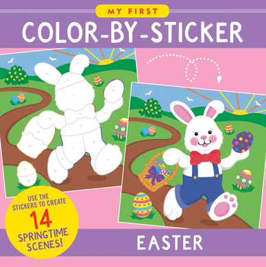 My First Color-by-Sticker Book: Easter