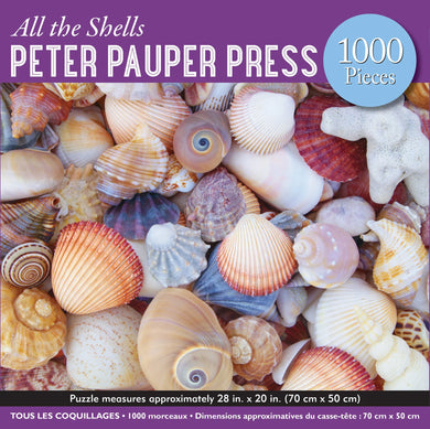 All the Shells Jigsaw Puzzle (1000 pieces)