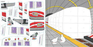 My First Color-by-Sticker Book: Cars, Trucks & Trains