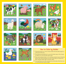 Load image into Gallery viewer, My First Color-by-Sticker Book: Farm Animals