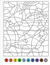 Load image into Gallery viewer, My First Color-by-Number!: Under the Sea