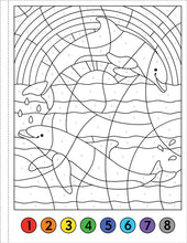 Load image into Gallery viewer, My First Color-by-Number!: Under the Sea