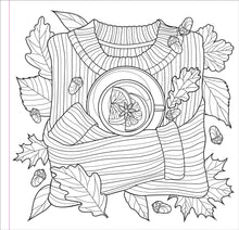 Load image into Gallery viewer, Autumn Dreams (Artist&#39;s Coloring Book)