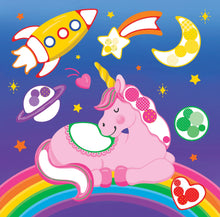 Load image into Gallery viewer, Color-by-Dots Sticker Book: Unicorns