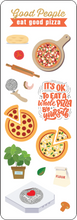 Load image into Gallery viewer, PIzza Party Sticker Set