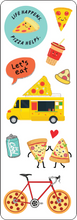 Load image into Gallery viewer, PIzza Party Sticker Set