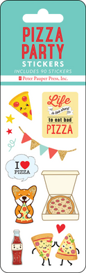 PIzza Party Sticker Set